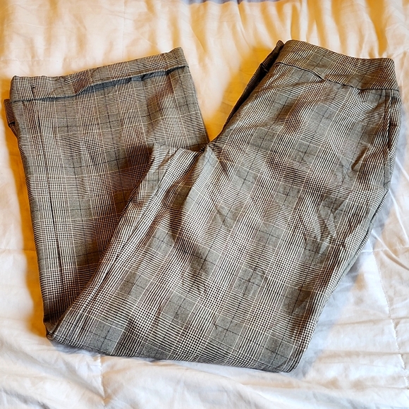 Talbots Plaid Petite Pants - Picture 1 of 5